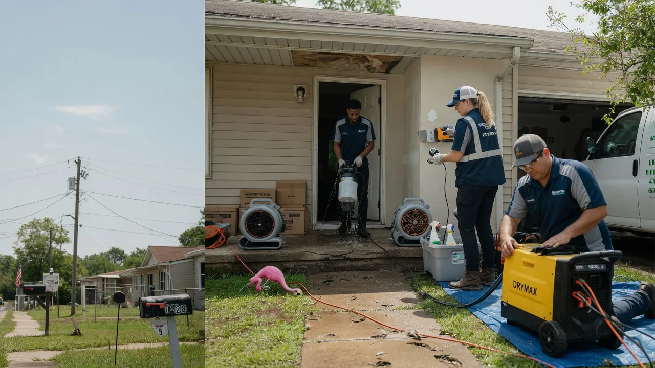 Storm Damage Water Removal in Granby, MO near me